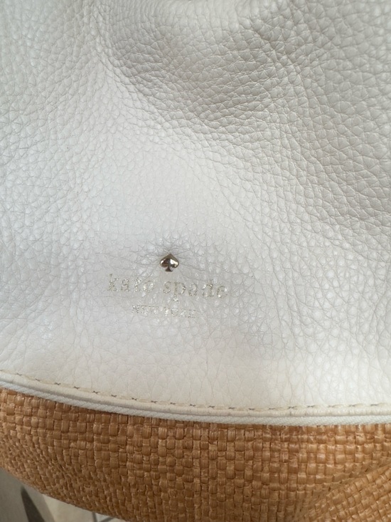 Kate Spade White Raffia Bag - Picture 3 of 14